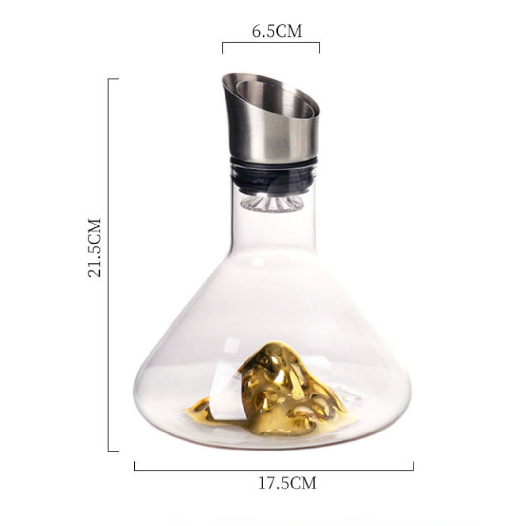 Wine Decanter & Glass Gift Set