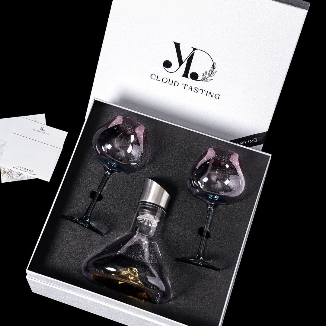 Wine Decanter & Glass Gift Set