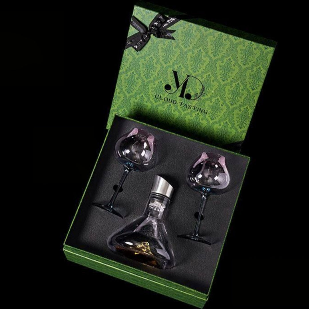 Wine Decanter & Glass Gift Set